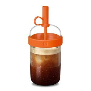 NWT Limited Edition Nespresso x Pantone Mandarin Orange Nomad Tumbler